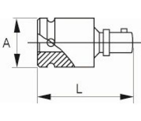 Articulación universal de impacto de 1